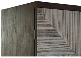 Ντουλάπι DKD Home Decor MB-179372 Σκούρο καφέ Ανοιχτό καφέ Έλατο Ξύλο MDF 86 x 41 x 181 cm