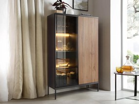 Βιτρίνα Sento-Φυσικό - Μαύρο