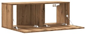 Επίτοιχο ντουλάπι τηλεόρασης Artisan Oak 80x30x30 cm - Καφέ
