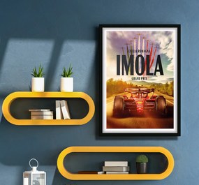 Πόστερ &amp; Κάδρο Ferrari Imola F042 40x50cm  Εκτύπωση Πόστερ (χωρίς κάδρο)