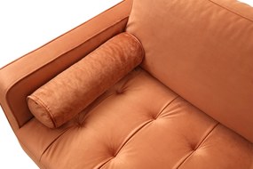3-Seat Sofa Rome - Orange Orange