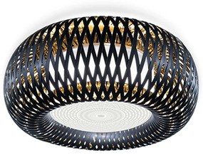 Φωτιστικό Οροφής - Πλαφονιέρα Kalatos Black-Gold Slamp Μέταλλο