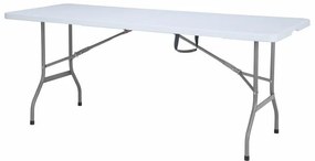 Τραπέζι Catering Fylliana Πτυσσόμενο Λευκό 153,5x70x74 εκ. 153.5x70x74 εκ.