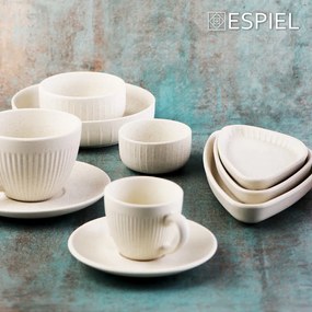 DIS. GOBI WHITE SAND HANDMADE ΠΙΑΤΑΚΙ ΤΡΙΓΩΝ. ΛΕΥΚΟ MAT 17,5Χ9,5Χ2,3ΕΚ