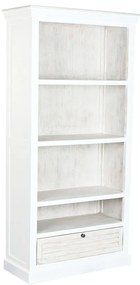 Ράφια Home ESPRIT Λευκό Ξύλο από Μάνγκο 90 x 40 x 180 cm