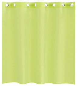 Κουρτίνες Voile με ροδέλες 2 τεμάχια Apple Green 140x140 cm - Πράσινο