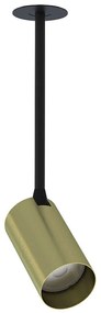 Φωτιστικό Οροφής - Σποτ Mono Surface Long S 7741 1xGU10 10W Solid Brass Nowodvorski Metal, Plastic