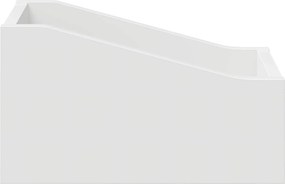 vidaXL Κουτί LP 2 τμχ. Λευκό 18 x 32 x 18 εκ. Επεξεργασμένο Ξύλο
