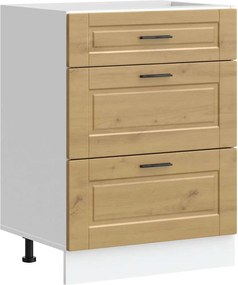 vidaXL ντουλάπι βάσης κουζίνας Porto Δρυς τεχνίτης κατασκευασμένο ξύλο