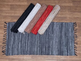 Δερμάτινο Ταπέτο 65x135 4 Μαύρο Viopros