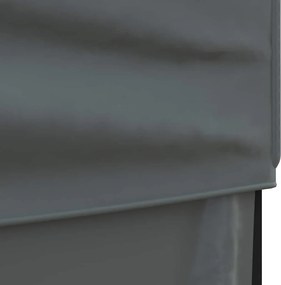 vidaXL Τέντα Εκδηλώσεων Πτυσσόμενη με Πλαϊνά Τοιχώματα Ανθρακί 2x2 μ.