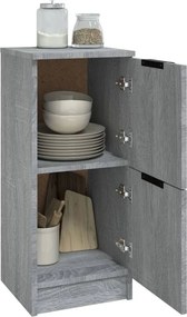 vidaXL Ντουλάπι Γκρι Sonoma 30x30x70 εκ. από Επεξεργασμένο Ξύλο