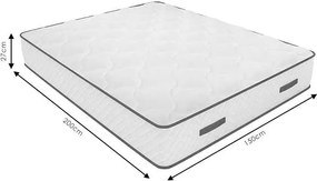 Στρώμα Relaxation Chic Strom διπλής όψης 27cm 150x200εκ