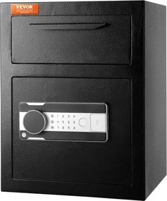 VEVOR 1.7 C Depository Safe Deposit Safe with Drop Slot Passwords and Keys