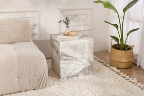 Βοηθητικό Τραπέζι Μάρμαρο Freesia KUP 45x45x50
