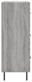 Ντουλάπι Γκρι Sonoma 69,5 x 34 x 90 εκ. από Επεξεργασμένο Ξύλο 827874