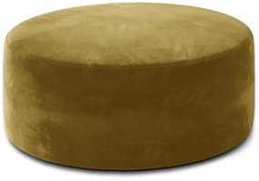 Πουφ Berino-Moustardi - 75.00Χ75.00Χ42.00cm
