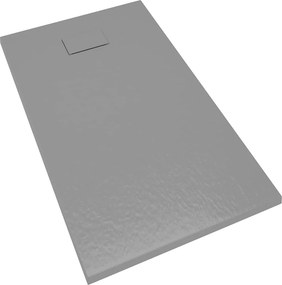 vidaXL Βάση Ντουζιέρας Γκρι 120 x 70 εκ. από SMC