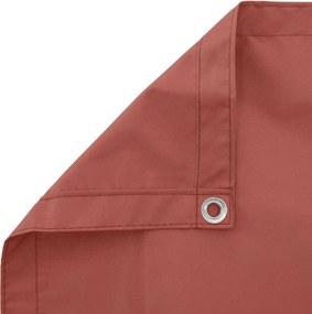 vidaXL Οθόνη Μπαλκονιού Τερακότα 110 x 300 cm Ύφασμα Όξφορντ