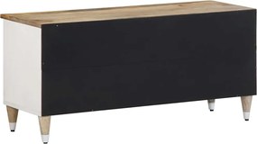 ντουλάπι τηλεόρασης vidaXL 100x33,5x46 cm μασίφ ξύλο Mango