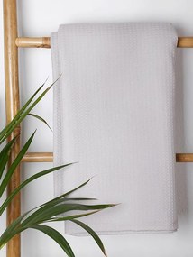 Κουβέρτα πικέ cotton Light Grey King Size (240x260) Sunshine  042-5-3