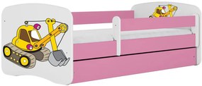 Παιδικό Κρεβάτι Babydreams Cartoon-Roz-160 x 80-Digger