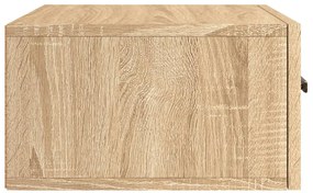 vidaXL Κομοδίνα Επιτοίχια Sonoma Δρυς 35 x 35 x 20 εκ.