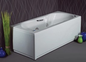 Sanitec Carolina 508 - Παραλληλόγραμμη Μπανιέρα 170x75 εκ - Pneumatic Basic, Air Blower, Χωρίς, Χωρίς