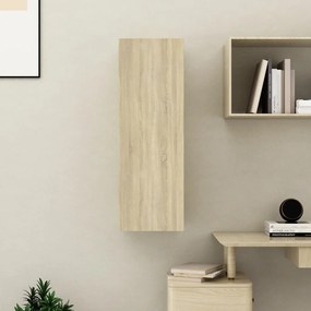 Έπιπλο Τηλεόρασης Sonoma Δρυς 30,5 x 30 x 90 εκ. από Επεξ. Ξύλο 803350