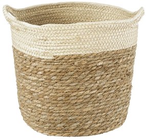 Κασπώ Kalymnos 20330 Φ26x27cm Beige-Brown GloboStar Grass