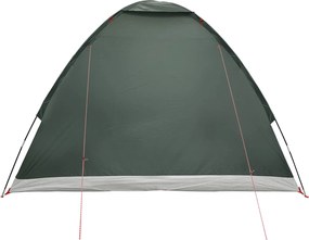 vidaXL Σκηνή Camping 4 ατόμων Στρατιωτικό Πράσινο