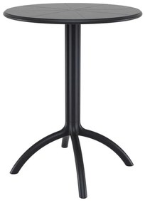 SIESTA OCTOPUS Φ60Χ75εκ.BLACK ΤΡΑΠΕΖΙ ΠΟΛ/ΝΙΟΥ Φ60X75εκ.20.0167