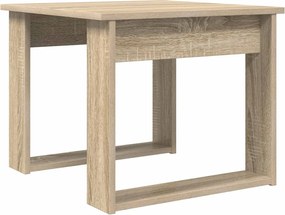 vidaXL Σετ Τραπεζιού Για Καφέ 2 pcs Δρύς Sonoma Επεξεργασμένο ξύλο
