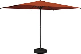 vidaXL Ομπρέλα Κήπου 200 x 300 cm Πολυεστέρας Ορθογώνιος Τερακότα