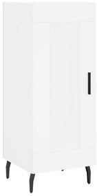 vidaXL Ντουλάπι Λευκό 34,5 x 34 x 180 εκ. από Επεξεργασμένο Ξύλο