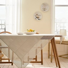Τραπεζομάντηλο Alcyone 046/52 Willow Beige Gofis Home 144x144 100% Cotton