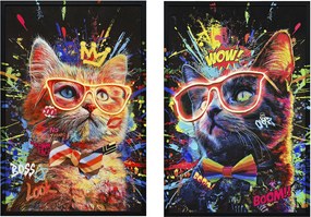 Καμβάς Home ESPRIT πολυστερίνη Καμβάς 63 x 3 x 93 cm