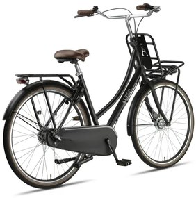 Retro 28 Inch 53 cm Women 3SP Roller brakes Matte black