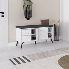 Παπουτσοθήκη Λευκό DUNE 107x35x55