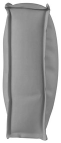 vidaXL Μαξιλάρι παλέτας για πλάτη Γκρι 120 x 40 x 12 cm Ύφασμα Oxford