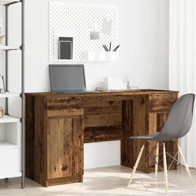 vidaXL Γραφείο Παλαιό ξύλο 140 x 49 x 76 εκ. Επεξεργασμένο ξύλο