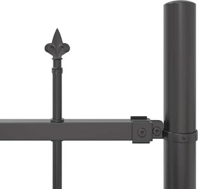 vidaXL Φράχτης Κήπου 4 pcs Γκρι 170 x 165 cm