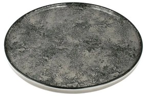 Πιάτο Ρηχό Φ26cm Vertical Moon Shade Γκρι - Oriana Ferelli®