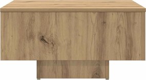 vidaXL Τραπεζάκι Σαλονιού Αρτισιανή Δρυς 60x60x31,5εκ Επεξεργασμ. Ξύλο