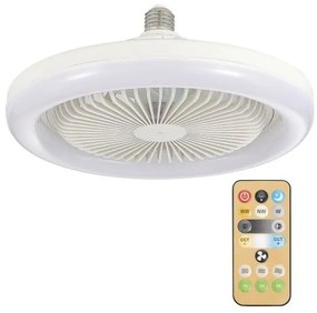 Ανεμιστήρας Οροφής 30W Λευκό E27 CCT LED 6783 Spotlight 6783 Λευκό