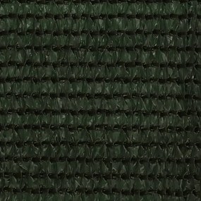 vidaXL Διαχωριστικό Βεράντας Σκούρο Πράσινο 75 x 600 εκ. από HDPE