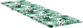 vidaXL Μαξιλάρι Ξαπλώστρας Φύλλο Σχέδιο Φύλλου 200 x 70 x 3 cm