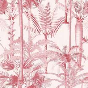 Ταπετσαρία Palmera Cubana Pink WP20497 Taupe-Pink MindTheGap 52x300cm