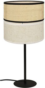 Φωτιστικό Επιτραπέζιο Andaman 4296700 Φ20x43,5cm 1xE27 40W Natural-Black Viokef