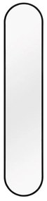 Καθρέπτης Τοίχου Moni 2140102 20x101cm Black Mirrors &amp; More Plastic, Glass